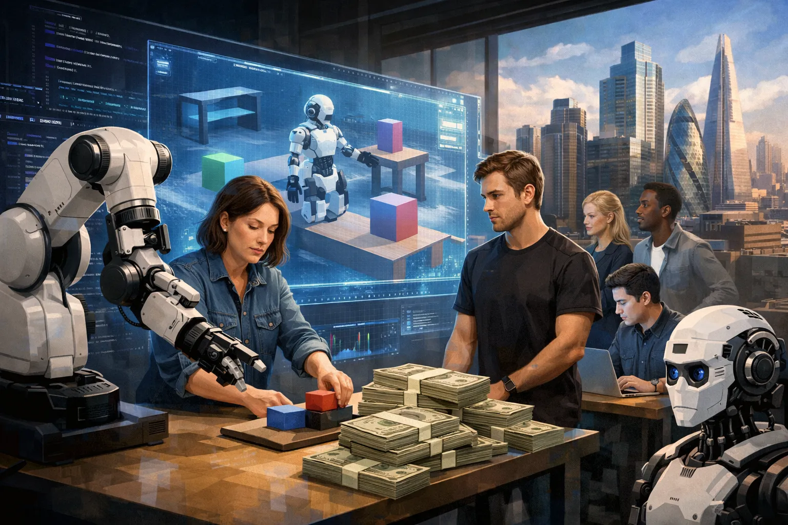 cover for London Startup Machenta Raises $40 Million to Advance Robot Learning with Synthetic Data