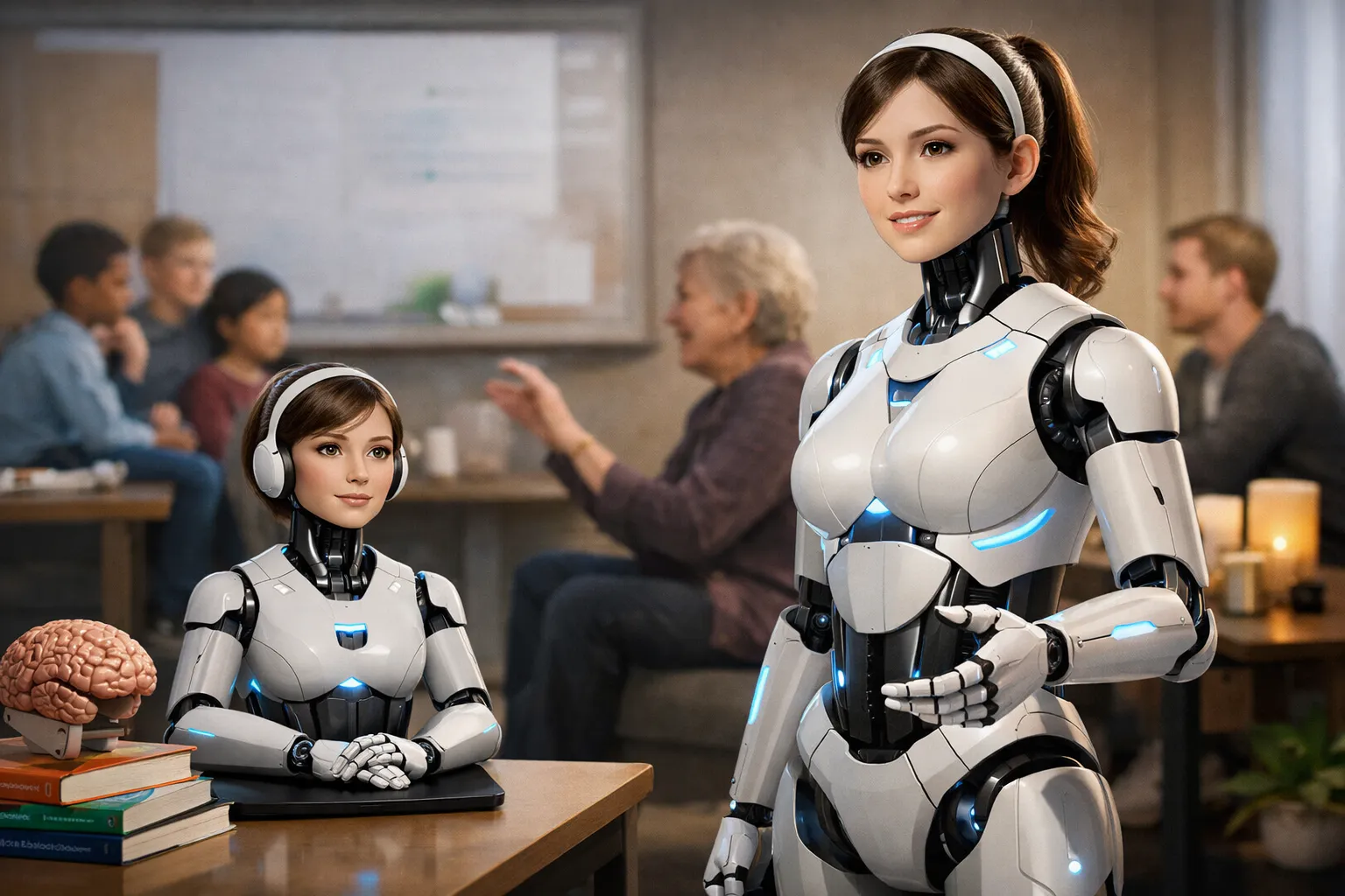 cover for Realbotix Launches Echo Humanoid Robots Targeting Education and Wellness